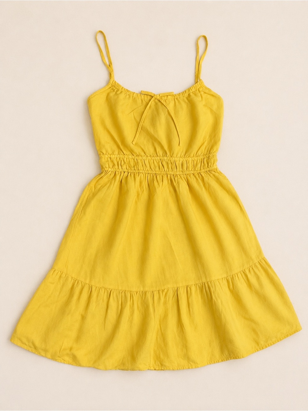 LOFT bright yellow sundress in size Small.